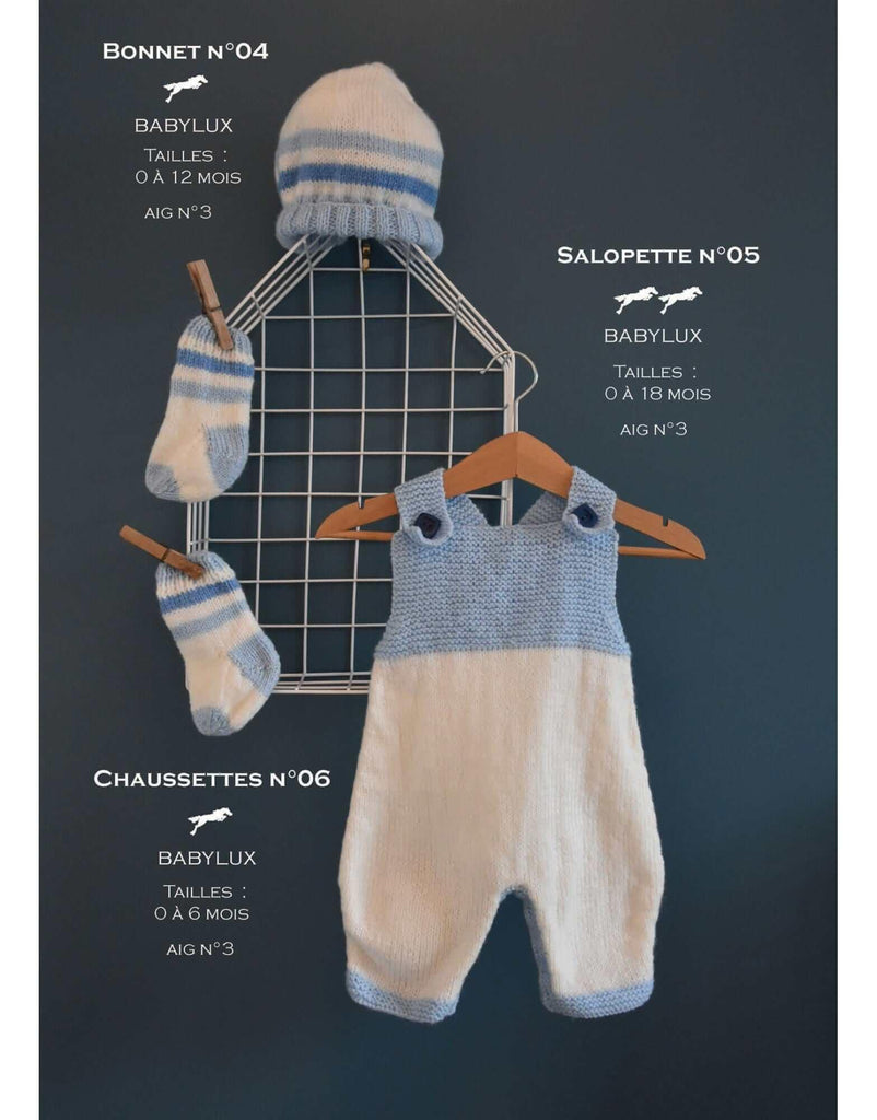 Pattern Cheval Blanc catalog 31, No 5 - Baby Overalls - Up to 0 to 18 months