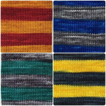 Hand-dyed yarn DK PURE ÉCHARPE DU SORCIER DK weight yarn