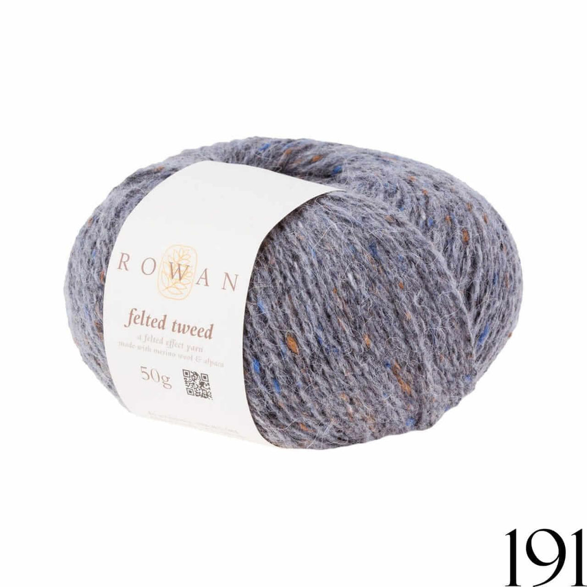 Felted Tweed - Rowan - Color: #191 - Granite