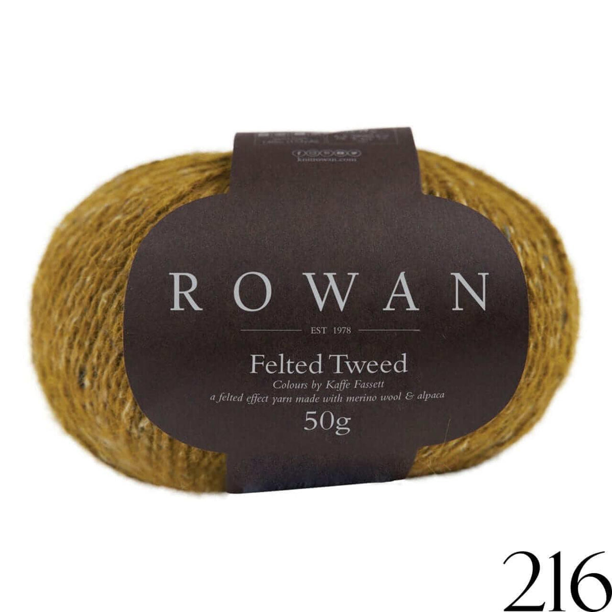 Felted Tweed - Rowan - Color: #216 - French Mustard