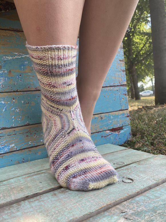 Stoïque Free sock pattern