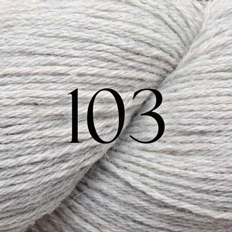 Highland Alpaca Fine - Estelle - Color: 103 - Light Grey