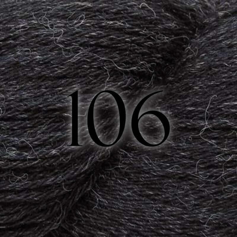 Highland Alpaca Fine - Estelle - Color: 106 - Black