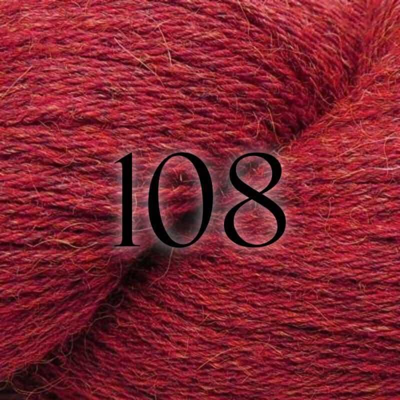 Highland Alpaca Fine - Estelle - Color: 108 - Red