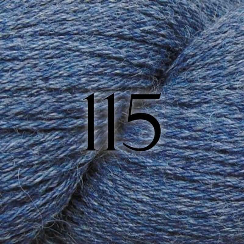 Highland Alpaca Fine - Estelle - Color: 115 - Denim