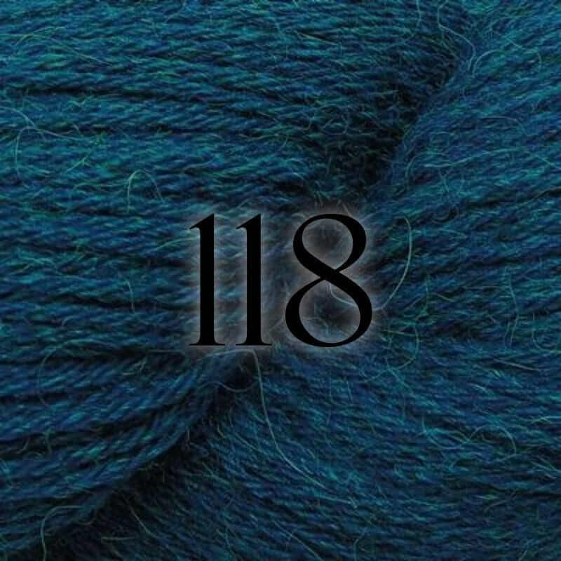 Highland Alpaca Fine - Estelle - Color: 118 - Lagoon