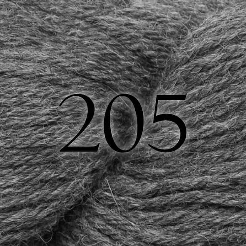 Highland Alpaca Dk - Estelle - Color: 205 - Charcoal