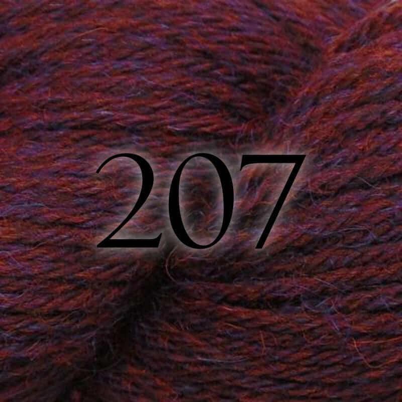 Highland Alpaca Dk - Estelle - Color: 207 - Merlot