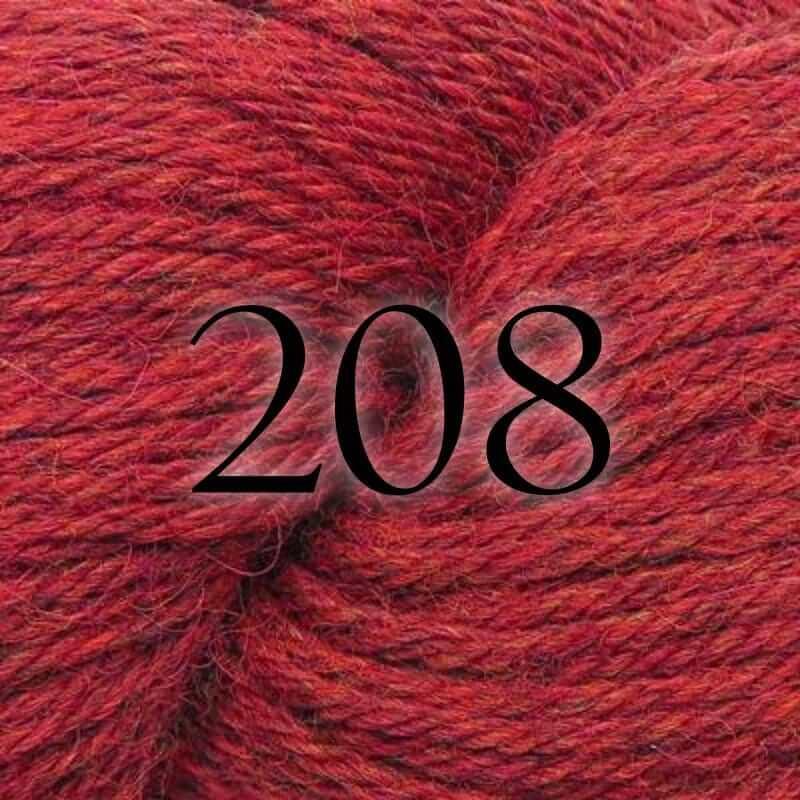 Highland Alpaca Dk - Estelle - Color: 208 - Red