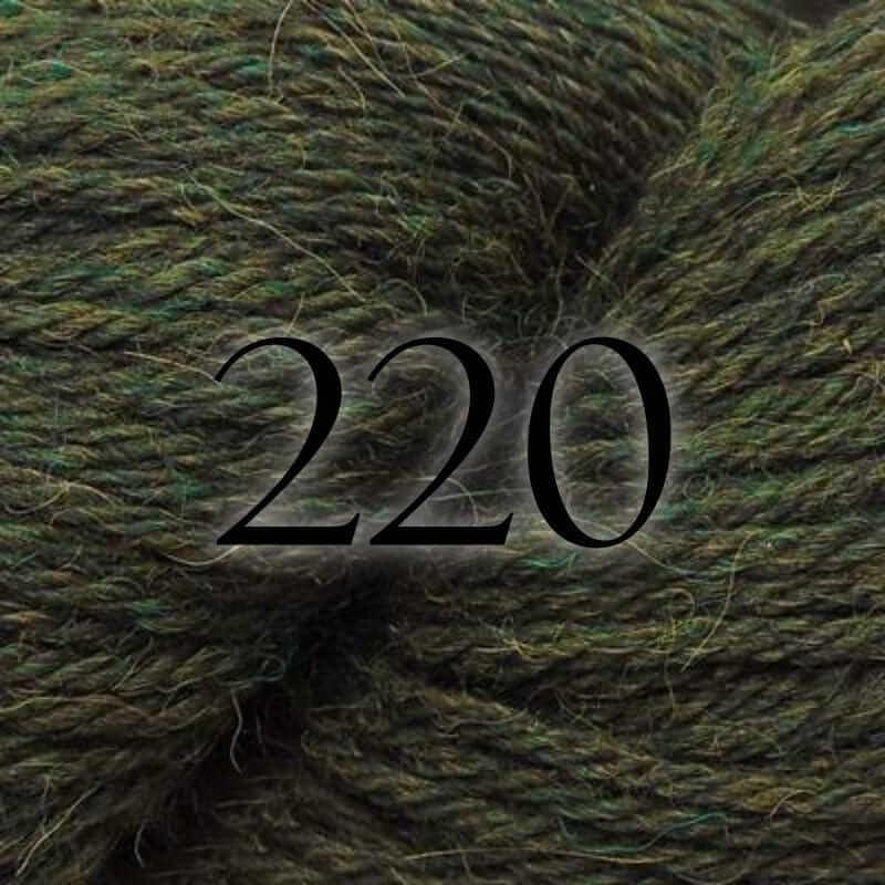 Highland Alpaca Dk - Estelle - Color: 220 - Olive