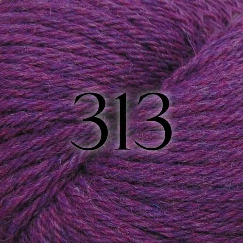 Highland Alpaca Worsted - Estelle - Color: 313 - Violet