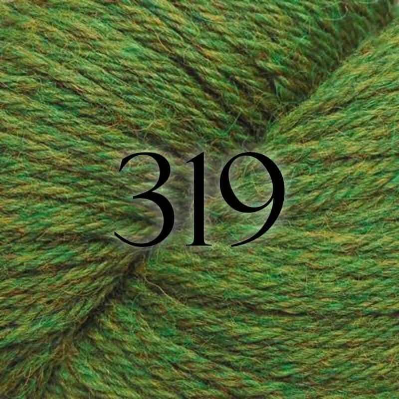 Highland Alpaca Worsted - Estelle - Color: 319 - Moss