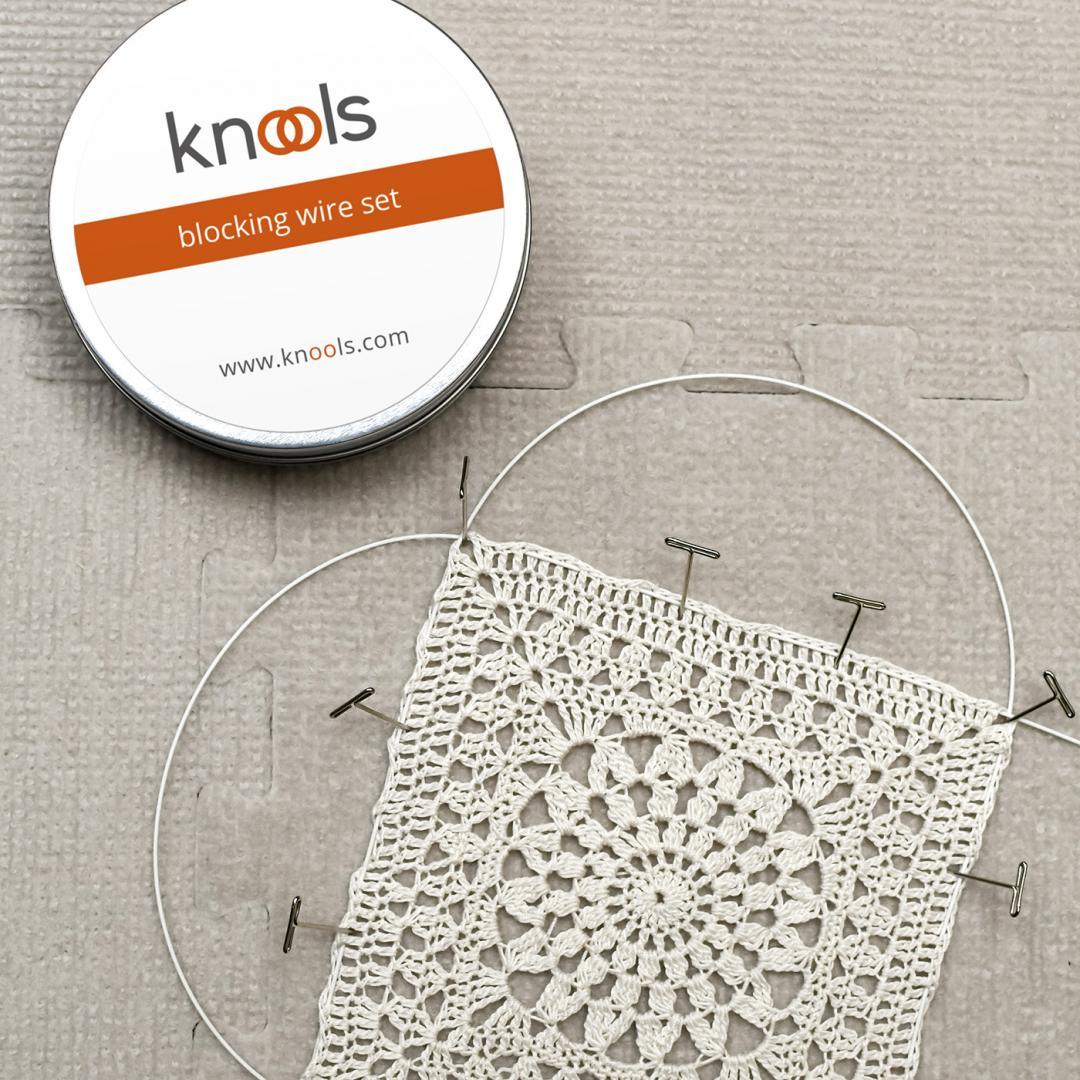 KNOOLS Blocking Wires - Les Laines Biscotte Yarns