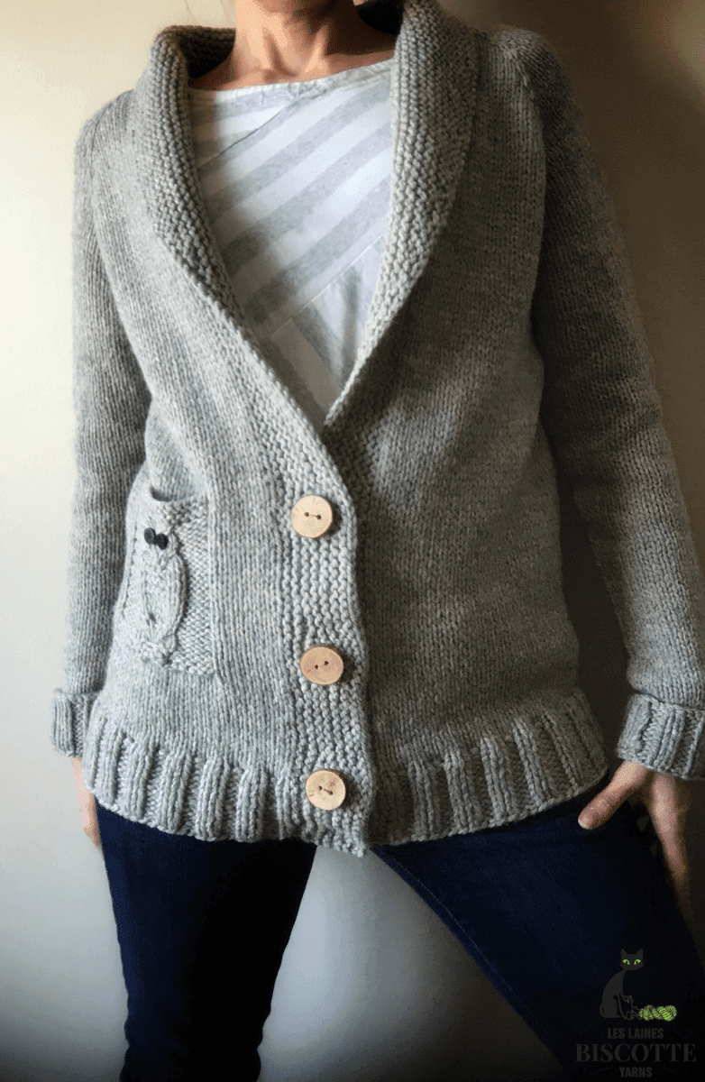 Hedwig Cardigan - Free Pattern