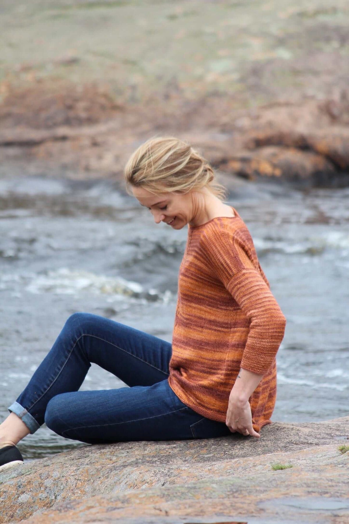 Autumn Breeze free sweater pattern