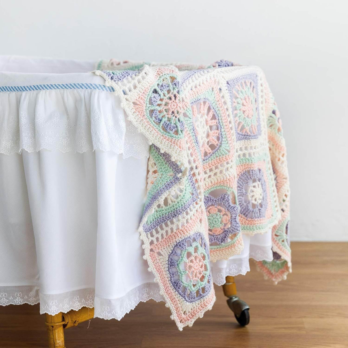 BABY BLANKET NANA ♥ Crochet-along by KATIA ♥ - Les Laines Biscotte Yarns