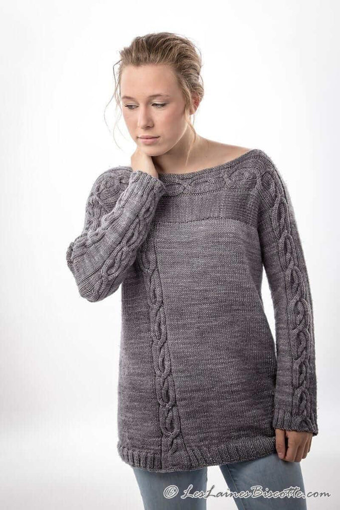 Sweater pattern to knit Belle Lurette