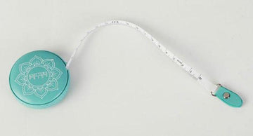 Knitter's Pride 'The Mindful Collection' Teal Retractable Tape Measure, 60" - Les Laines Biscotte Yarns