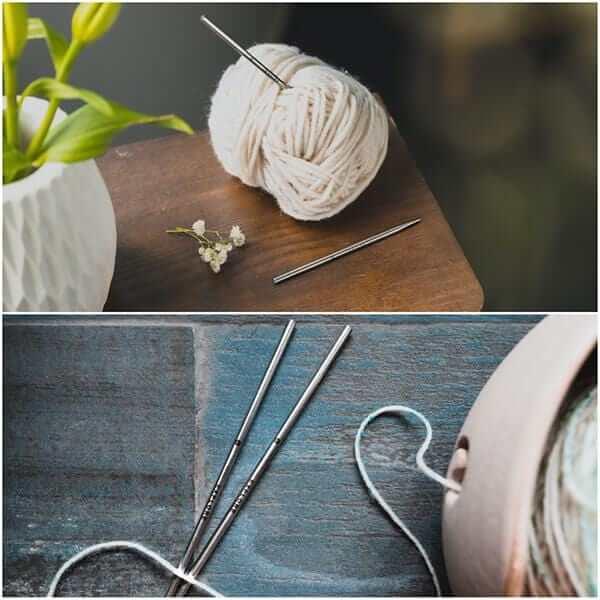 Knitter's Pride "The Mindful Collection" Lace Interchangeable Needle Tips, 4" / 10cm - Les Laines Biscotte Yarns