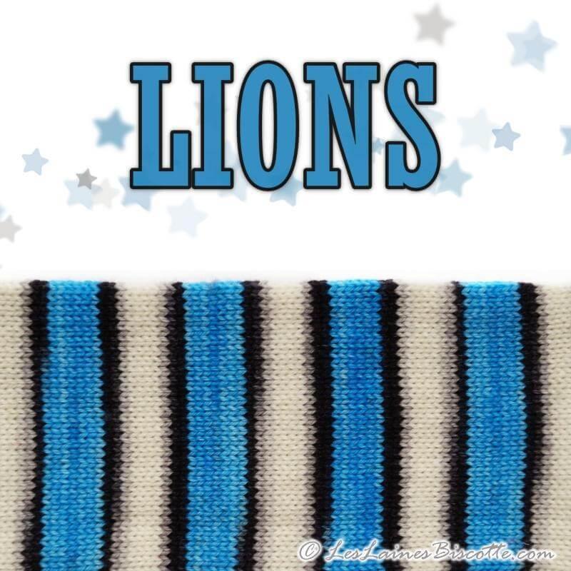 Self-Striping Sock Yarn - BIS-SOCK LIONS