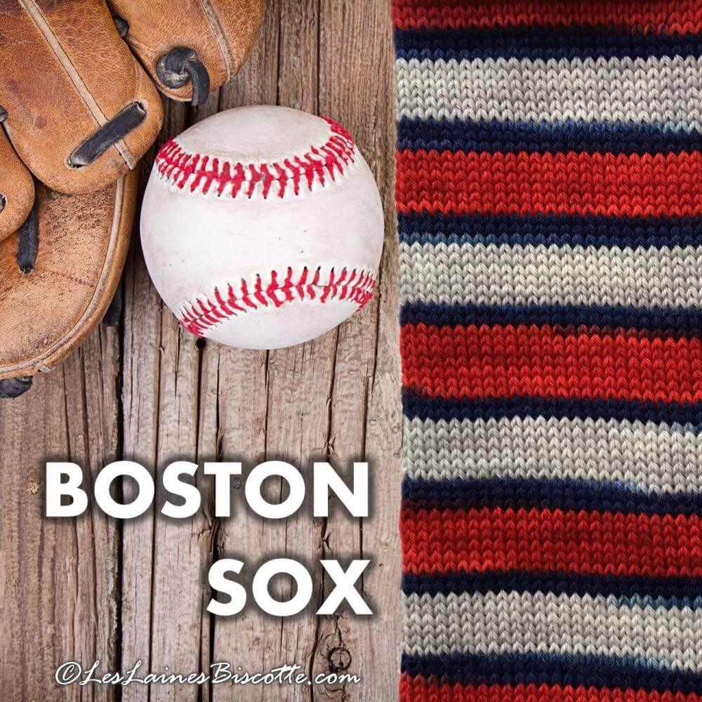 Self-Striping Sock Yarn - BIS-SOCK BOSTON SOX