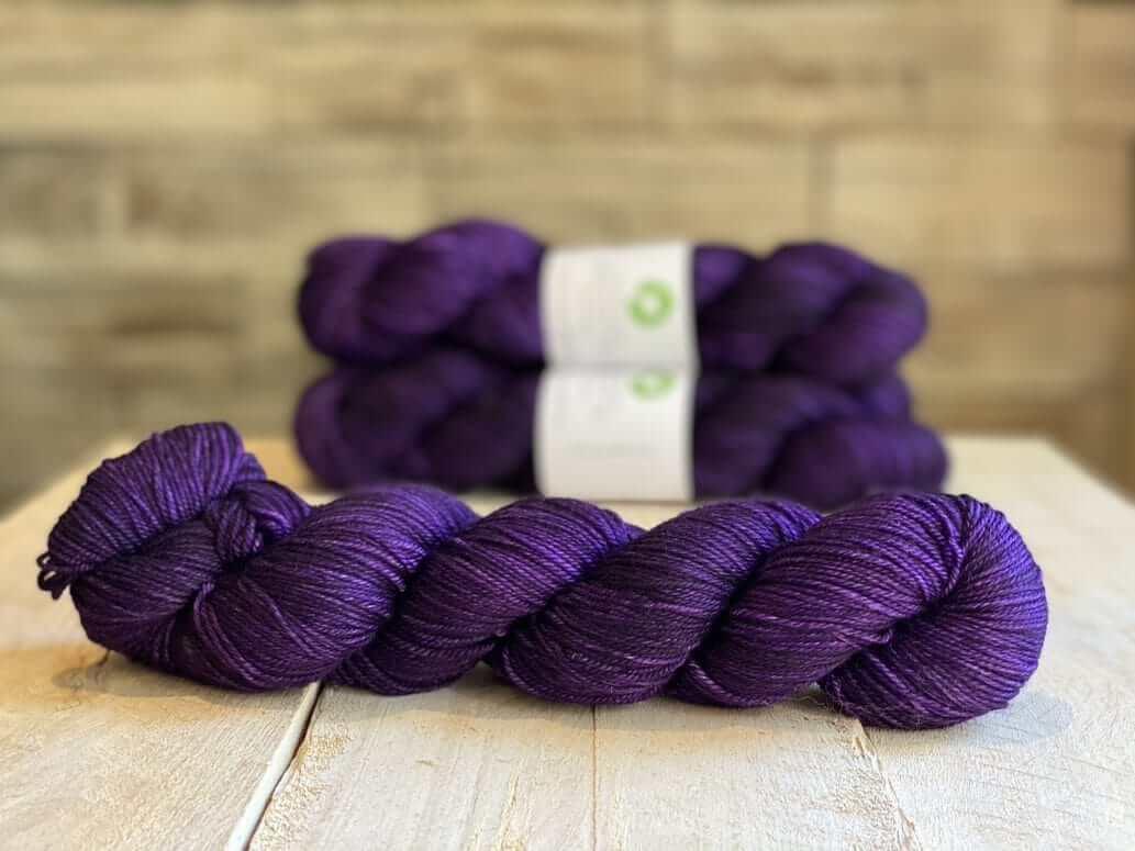 Merino Cashmere Nylon Yarn LA DOUCE MCN PURPLE