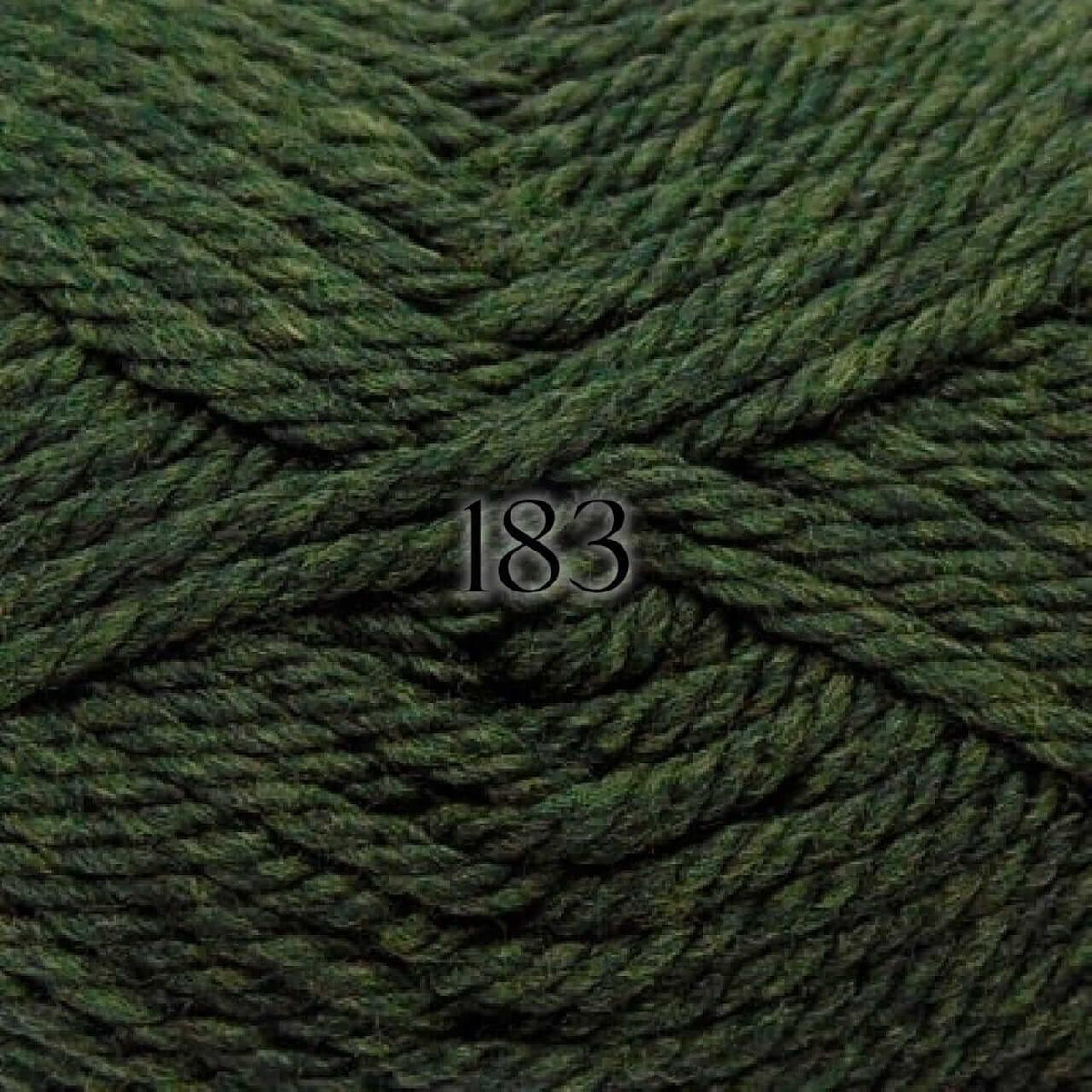 Merino Big - Estelle - Color: #183-Forest Green Heather