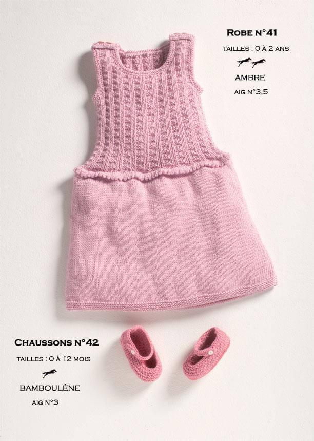 Free Cheval Blanc pattern - Baby booties cat. 12-42