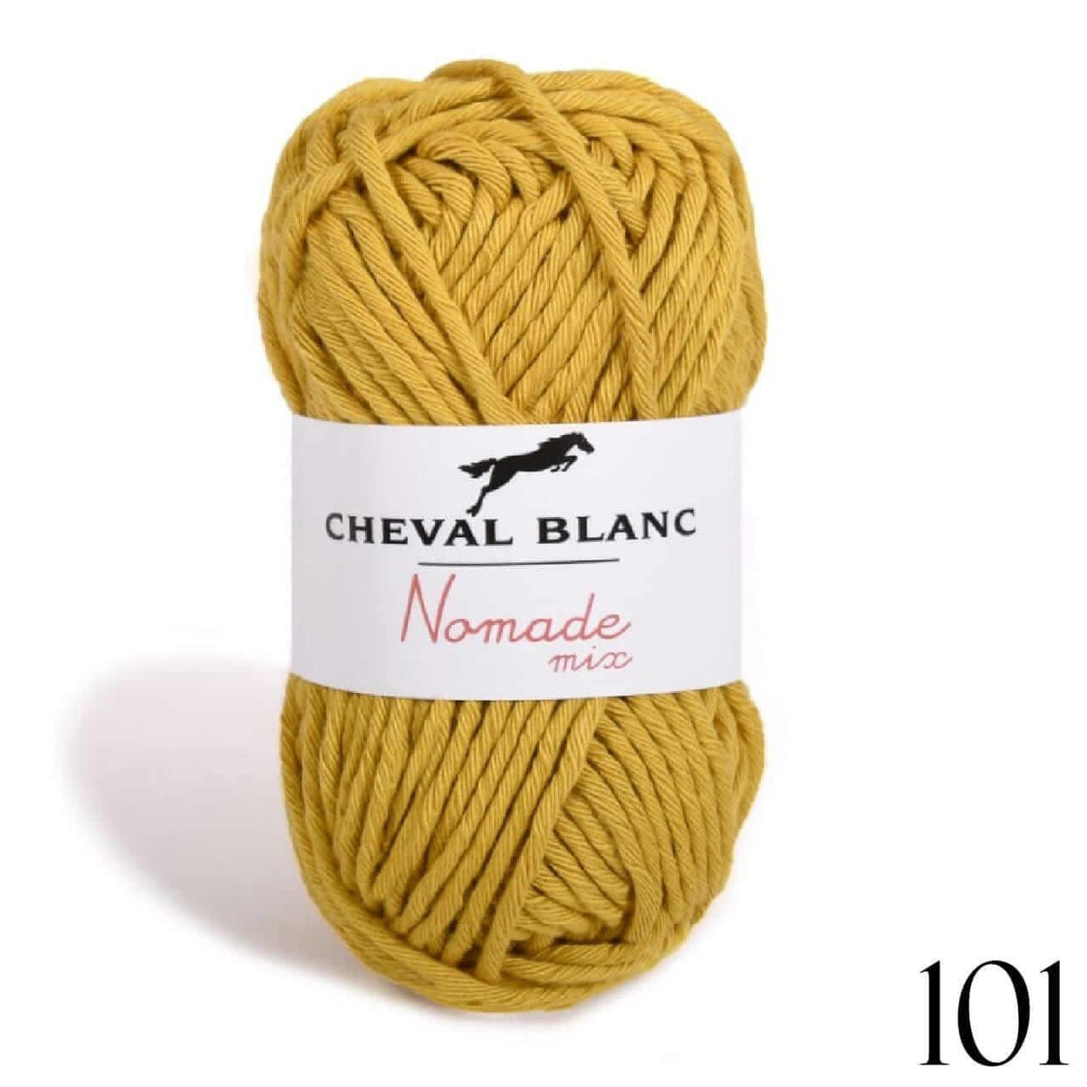 Laines Cheval Blanc - NOMADE - Color: Nomade - 101 Tournesol