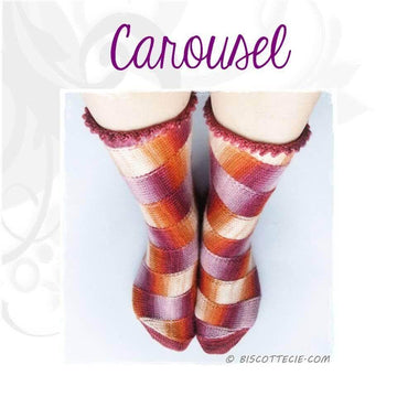 Sock pattern "Carousel"
