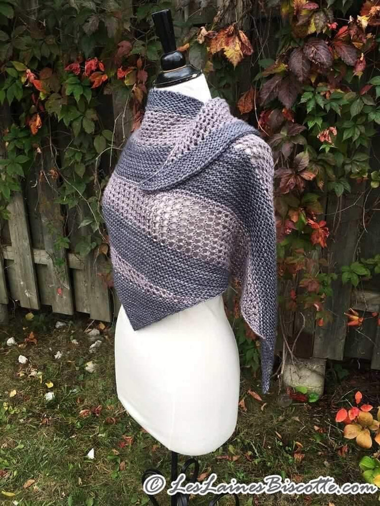 The Biscorn shawl pattern