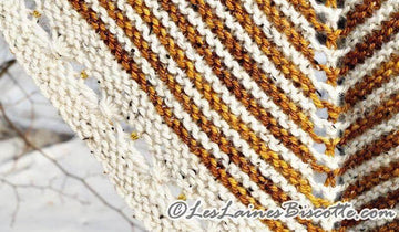 Knitting pattern - The Rubeus Shawl