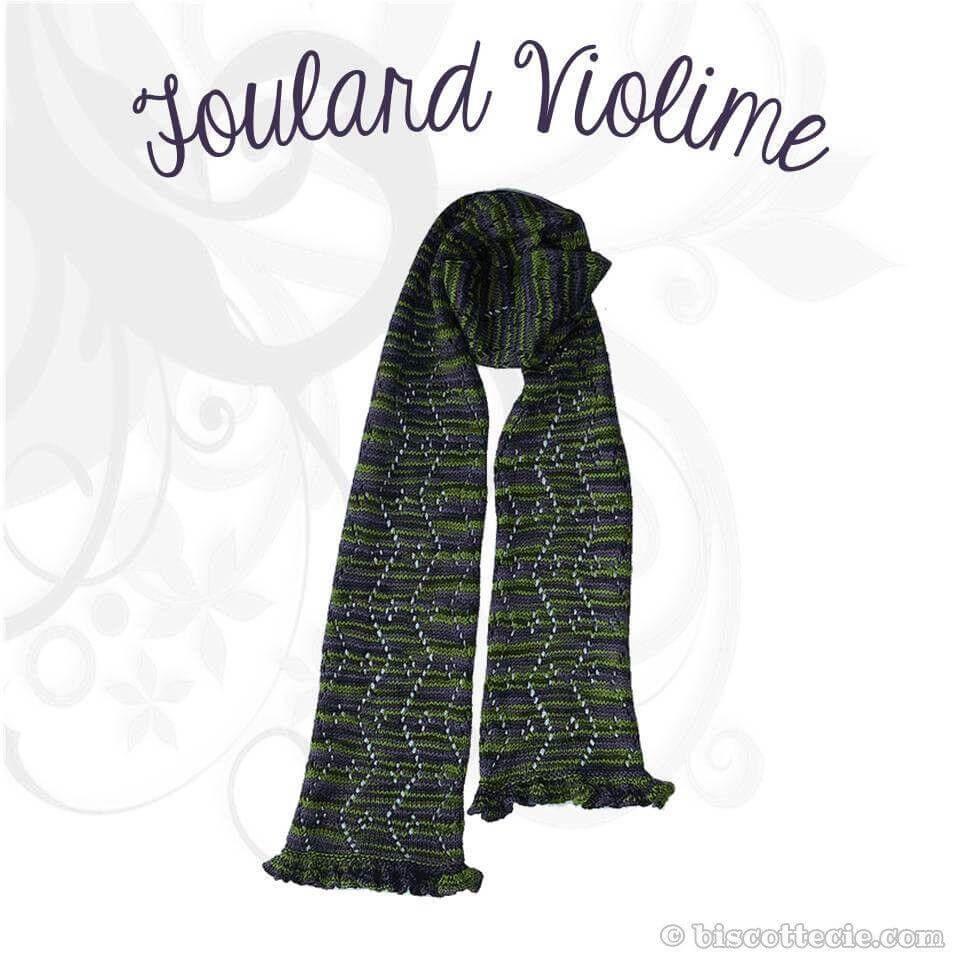 Head scarf pattern - "Violime" (French only)