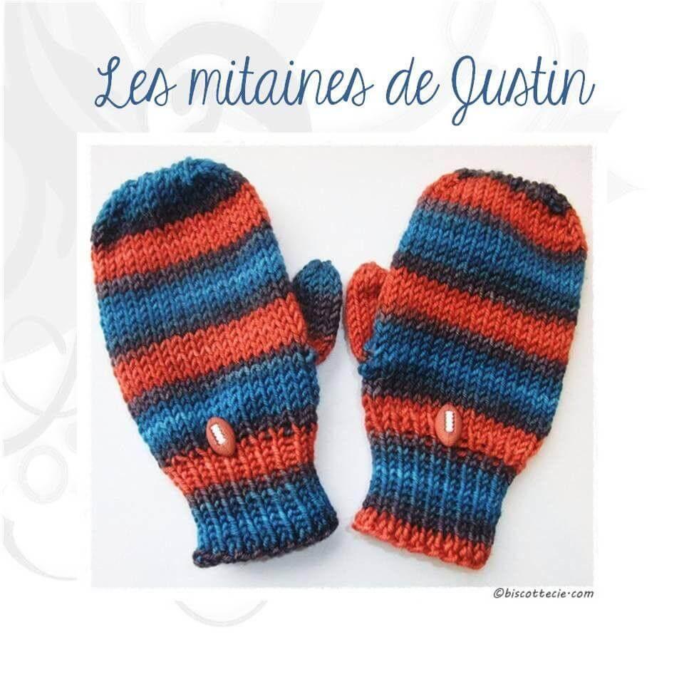 Justin's mittens pattern (French only)