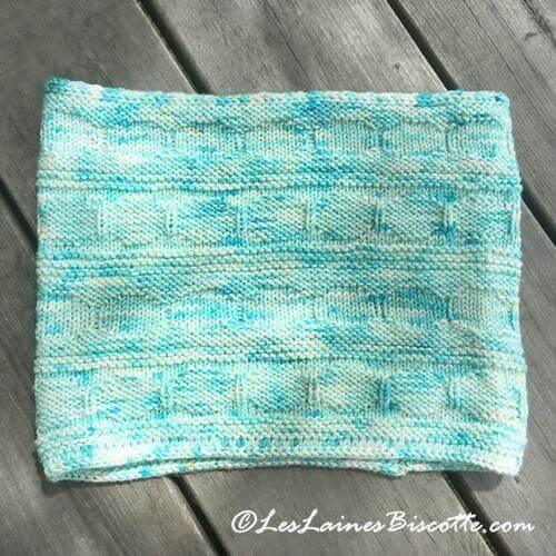 Knitting Pattern Lapis Cowl