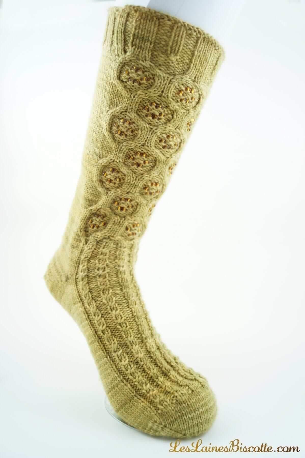 Sock pattern Miel