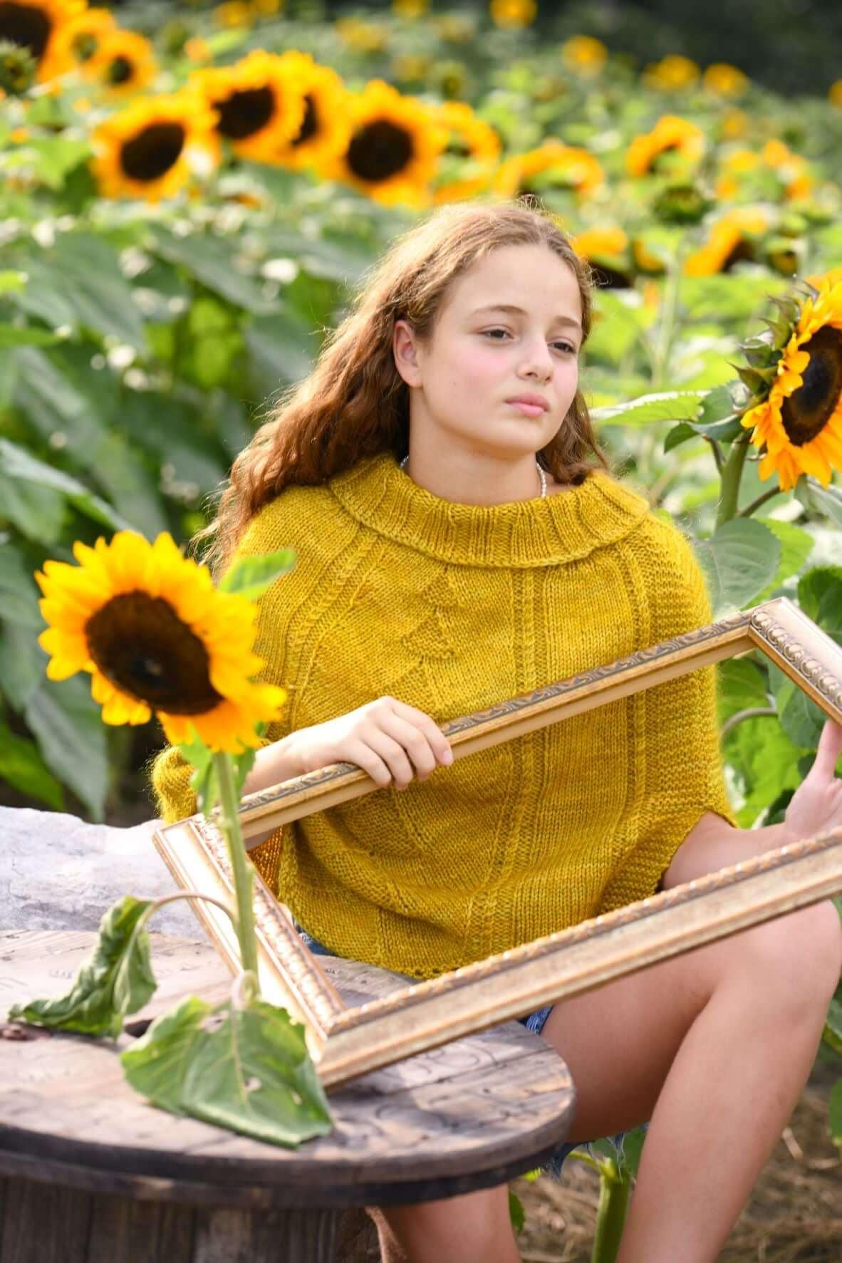 Pine Mountain Poncho knitting pattern