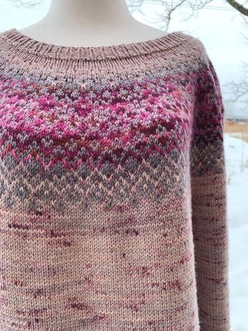Impressionnist Pullover Knitting Pattern