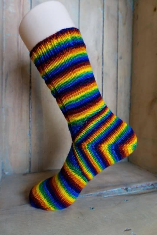 The Cheshire Cat Socks Knitting Pattern