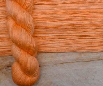 Hand-dyed Sock Yarn - BIS-SOCK CANTALOUP