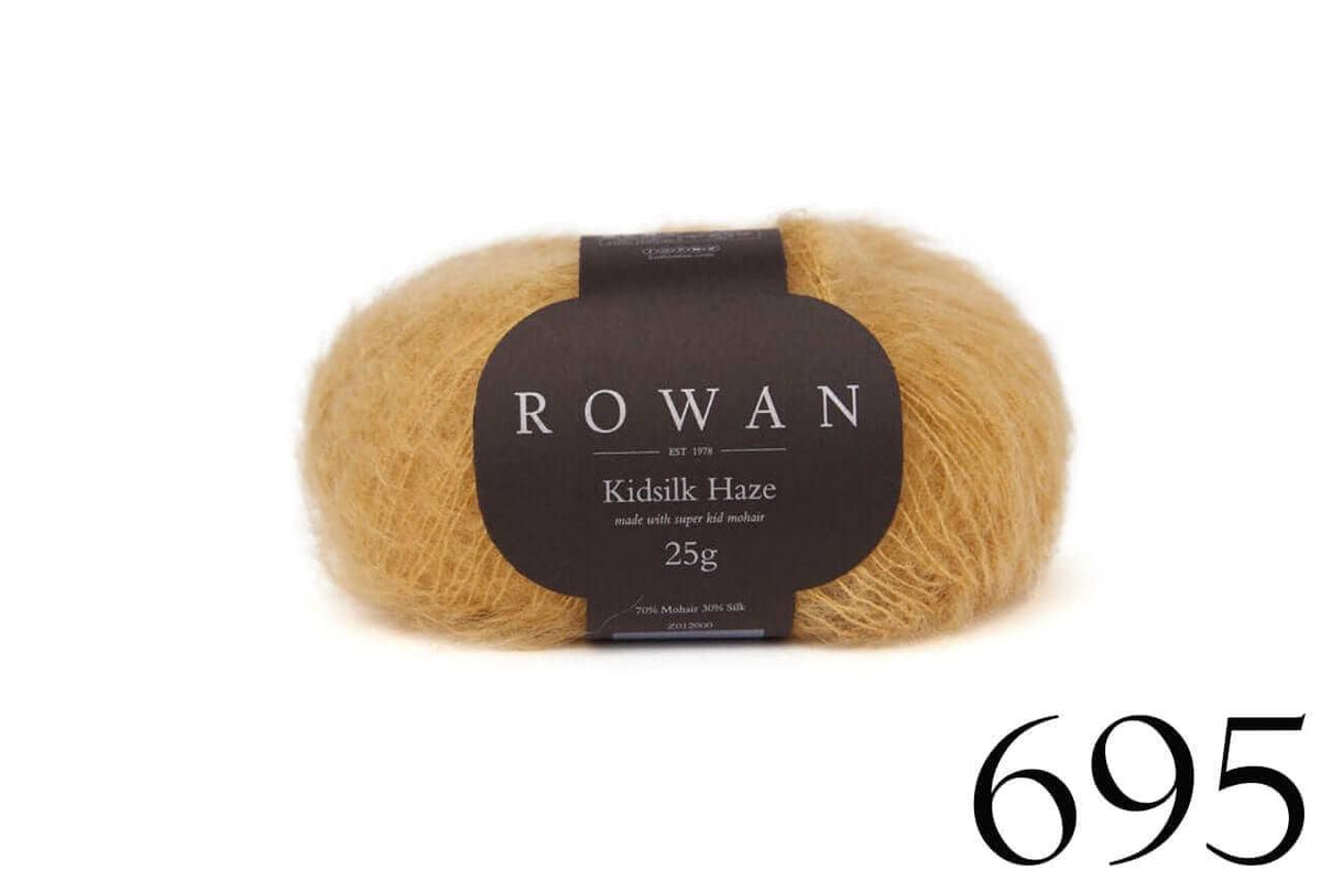 KidSilk Haze - Rowan - Color: 695 - Ochre