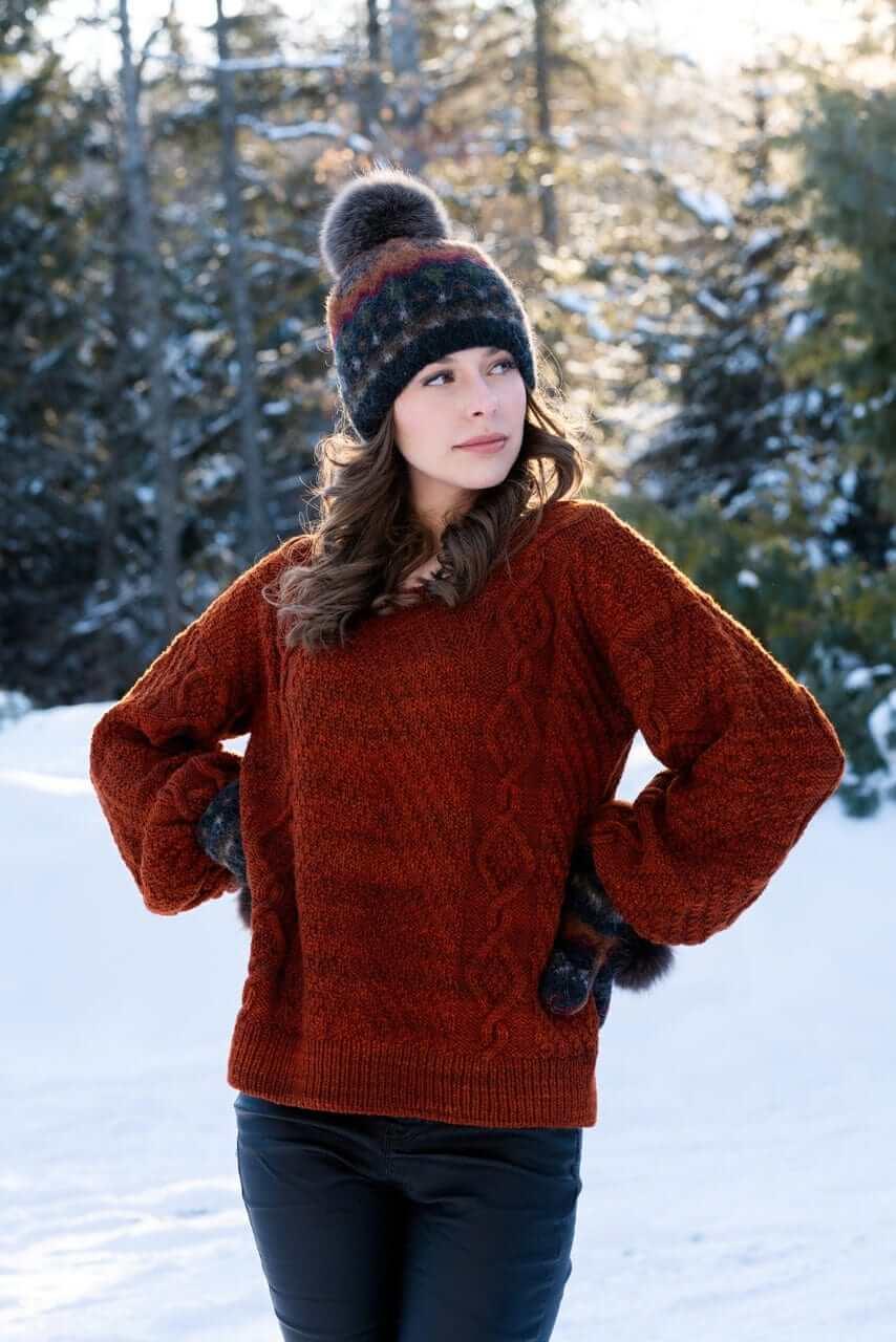 Sherbrooke Balloon Sweater | Knitting Pattern and Optional Kits