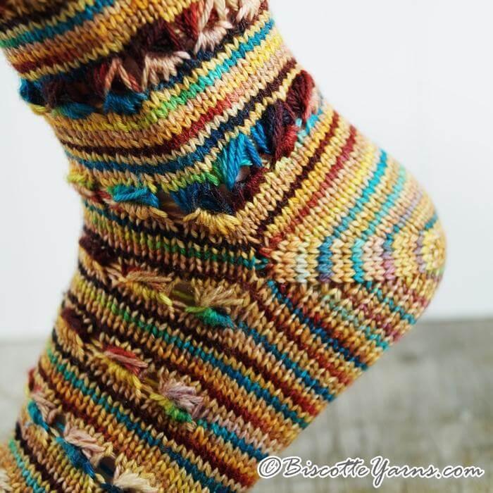 Free Sock Pattern - Brown Eyed Girl Socks