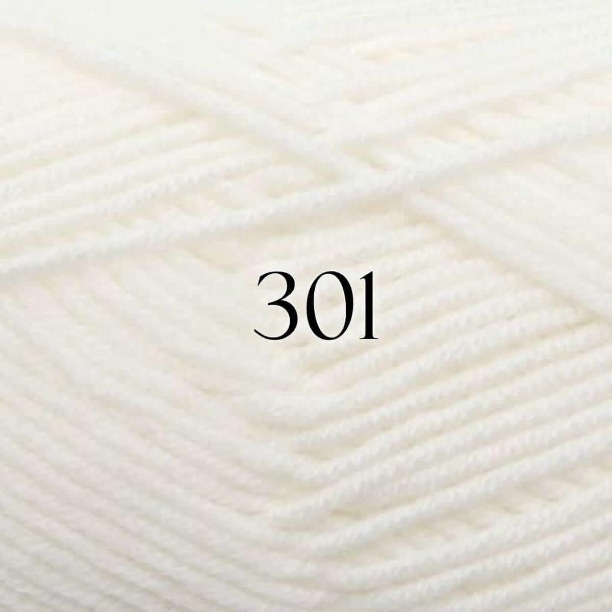 Superwash Merino DK - Color: 301 - Snow