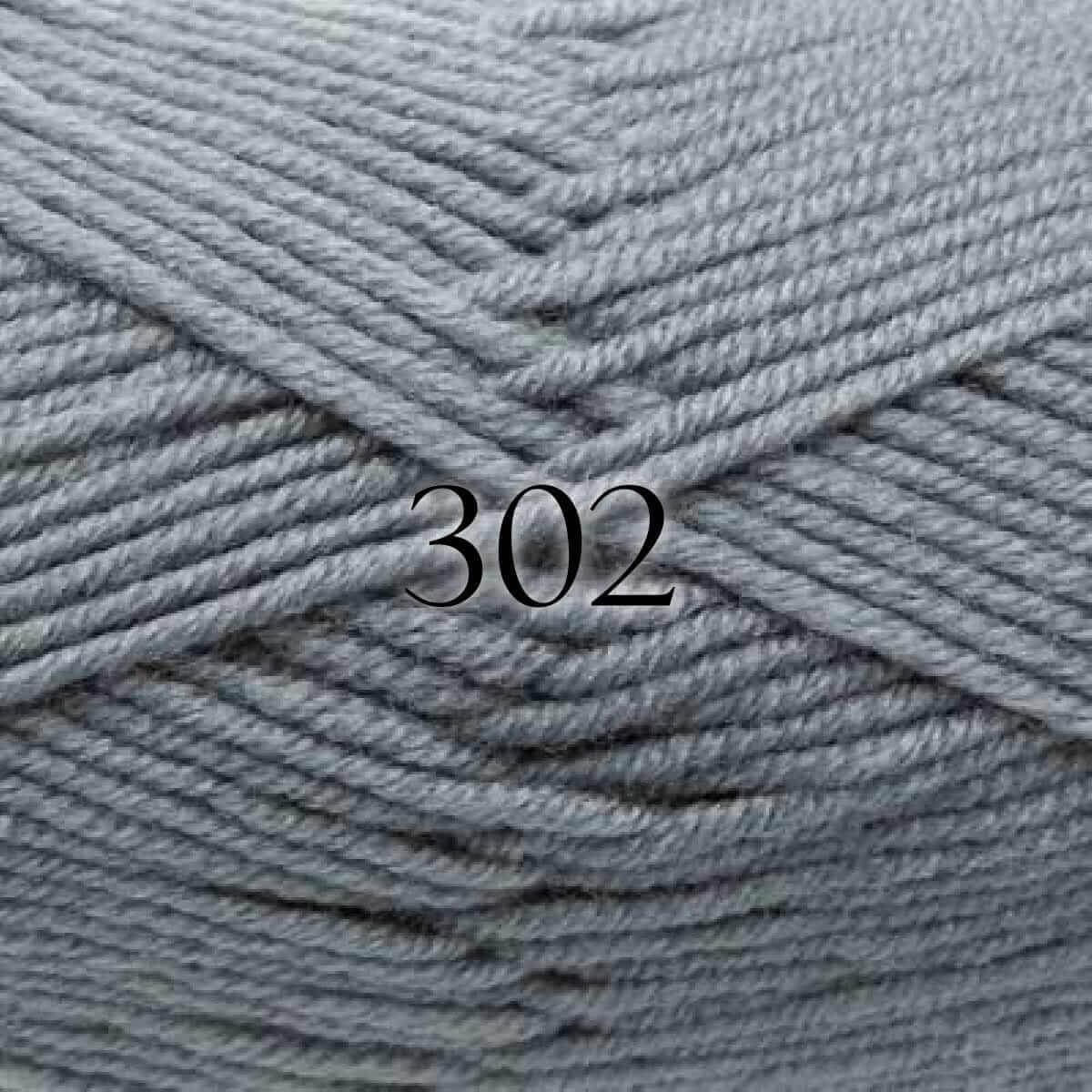 Superwash Merino DK - Color: 302 - Silver