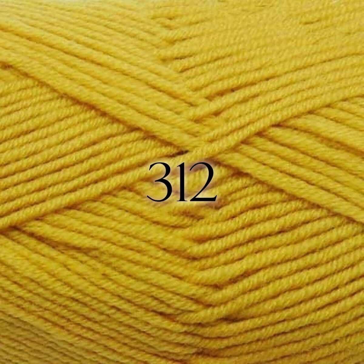 Superwash Merino DK - Color: 312 - Gold