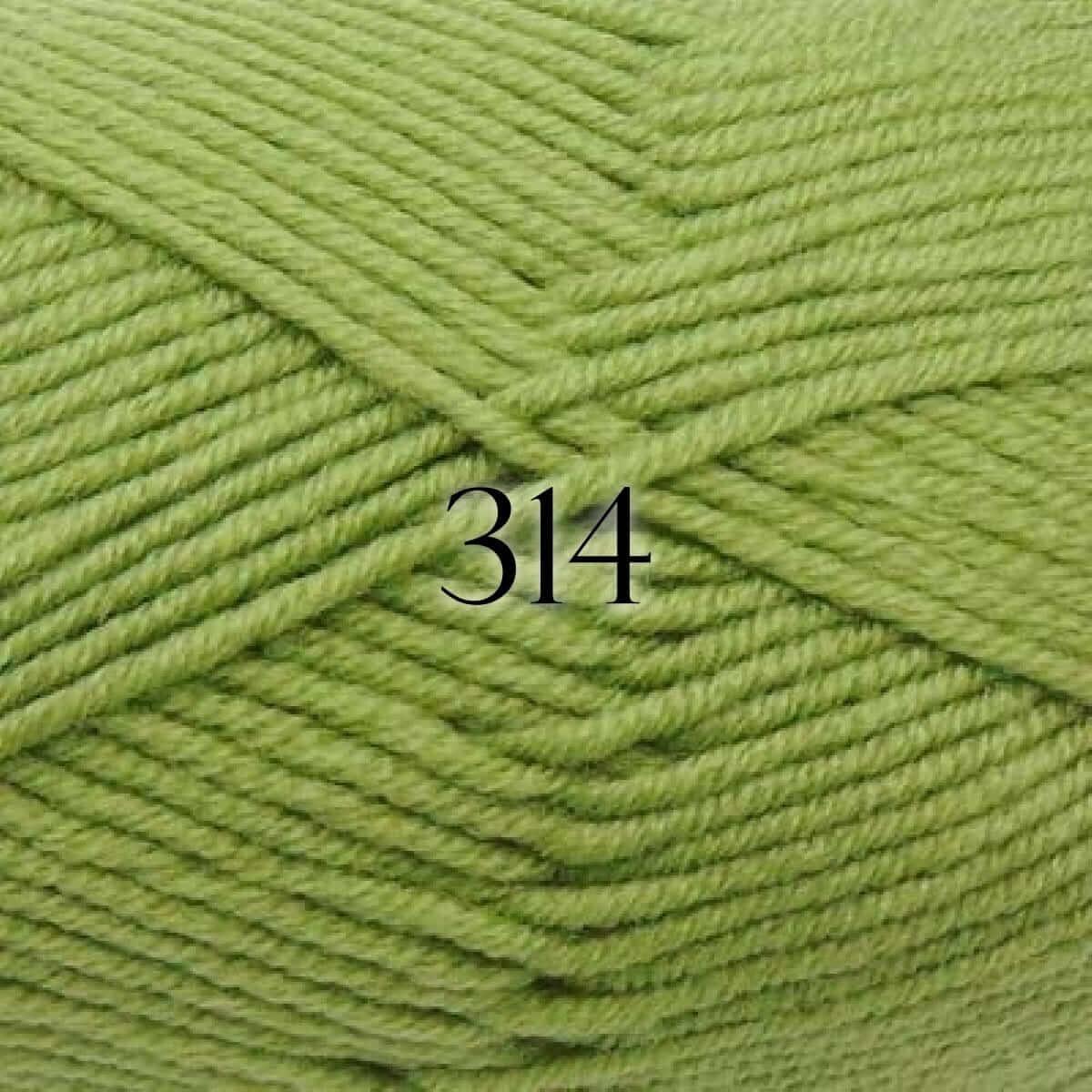 Superwash Merino DK - Color: 314 - Lime