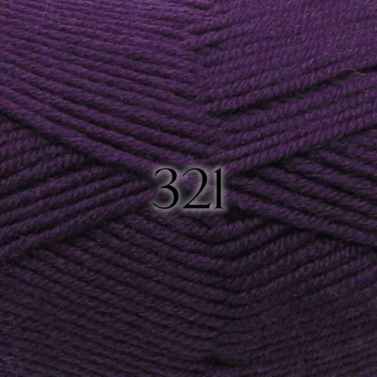 Superwash Merino DK - Color: 321 - Plum