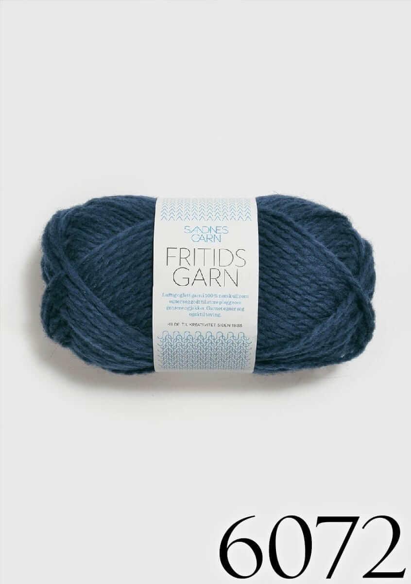 Fritids Garn - Sandnes Garn - Color: 6072 - Dark jeans blue