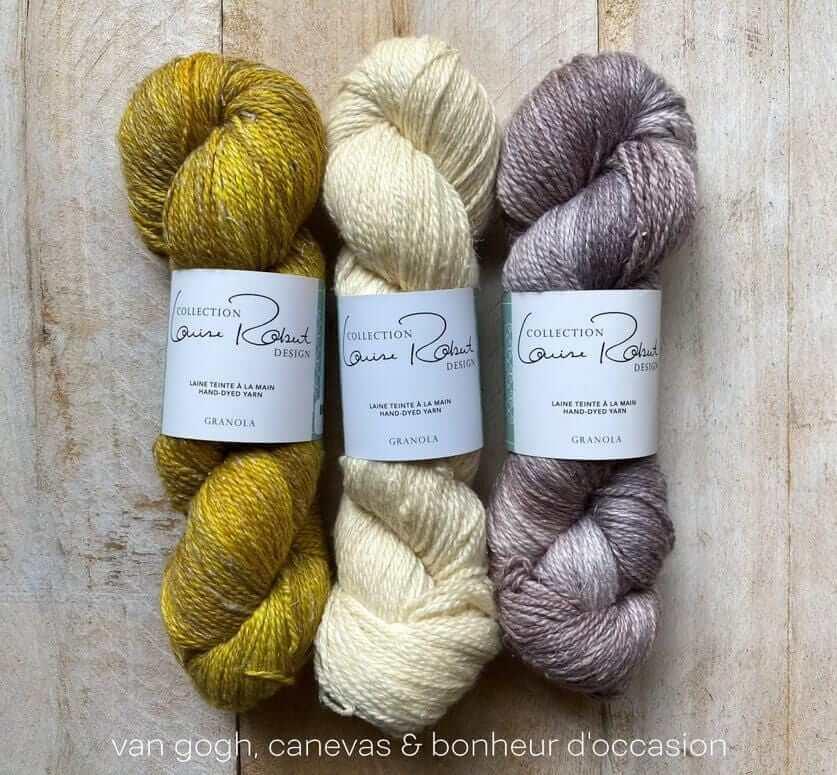 Belle De Jour KNITTING KIT - Les Laines Biscotte Yarns